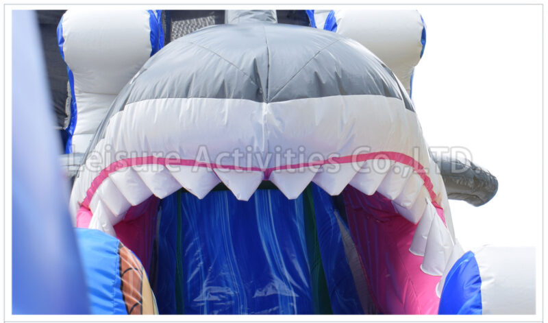 20ft single lane water slide shark sl (max height 25ft)