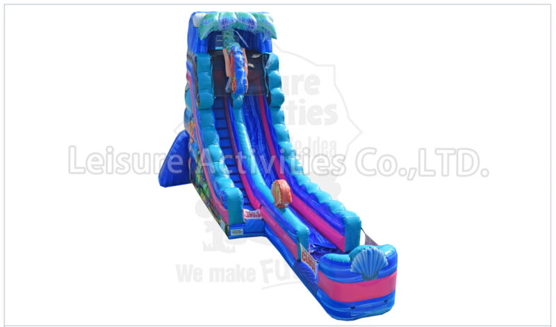 20ft single lane water slide shark sl (max height 25ft) (copy)