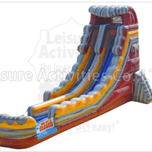 20ft volcano single lane curve water slide ii pl (copy)