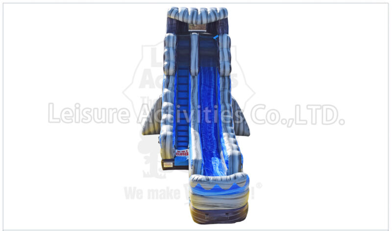 20ft wave single lane water slide marble blue sl (copy)