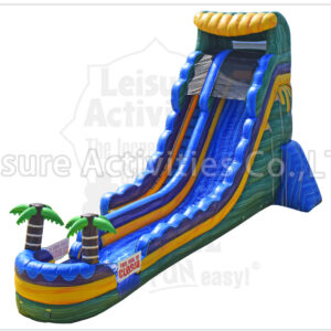 22ft single lane water slide green oasis rpl 22ft single lane water slide green oasis rpl