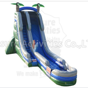 22ft single lane water slide tropical rpl 22ft single lane water slide tropical rpl