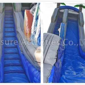 22ft single lane water slide tropical rpl 22ft single lane water slide tropical rpl
