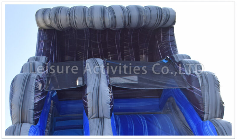 22ft wave single lane water slide marble blue ii rpl (copy)