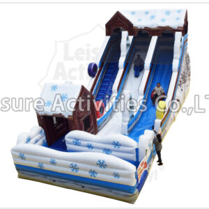 22ft alpine tubing double lane slide