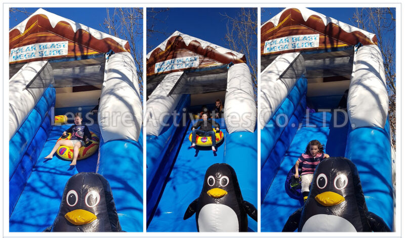 22ft alpine tubing single lane slide