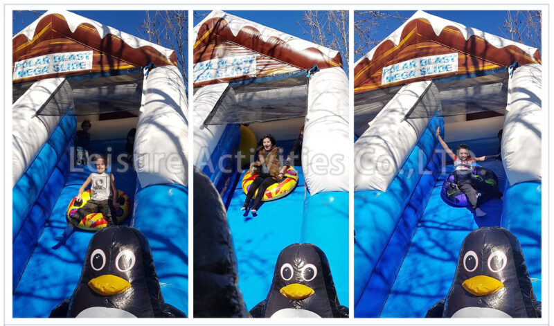 22ft alpine tubing single lane slide