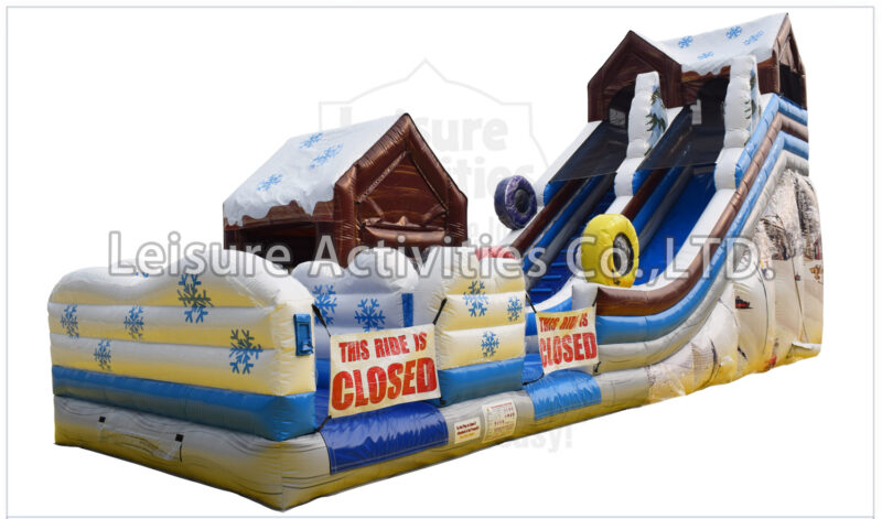 22ft alpine tubing single lane slide