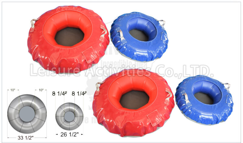 22ft alpine tubing single lane slide
