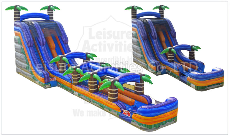 22ft double lane cowabunga slip n slide lte pl/sl