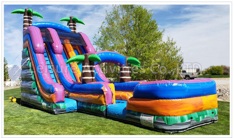 22ft double lane cowabunga slip n slide lte pl/sl