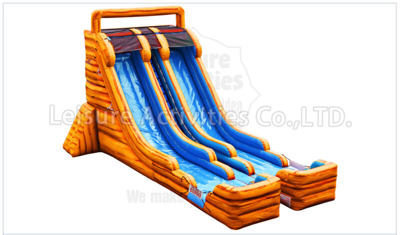 22ft double lane water slide marble red ii sl (copy)