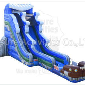 22ft single lane shark slip n slide lte pl/sl 22ft single lane shark slip n slide lte pl/sl