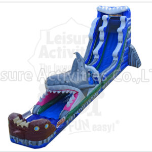 22ft single lane shark slip n slide lte pl/sl 22ft single lane shark slip n slide lte pl/sl