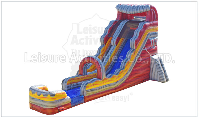 22ft single lane volcano slip n slide lte pl/sl