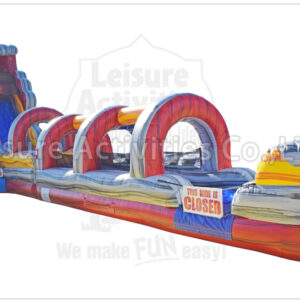 22ft single lane volcano slip n slide lte pl/sl