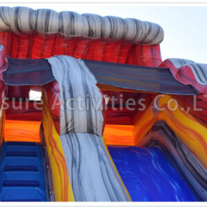 22ft single lane volcano slip n slide lte pl/sl
