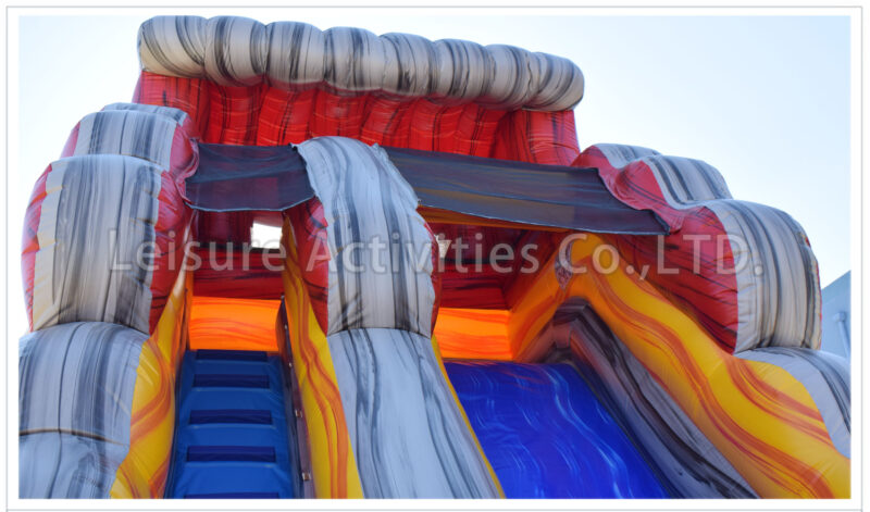 22ft single lane volcano slip n slide lte pl/sl
