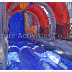 22ft single lane volcano slip n slide lte pl/sl