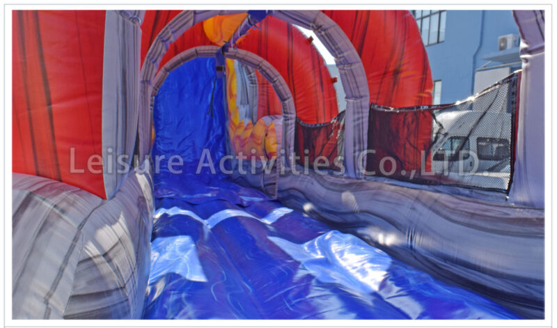 22ft single lane volcano slip n slide lte pl/sl