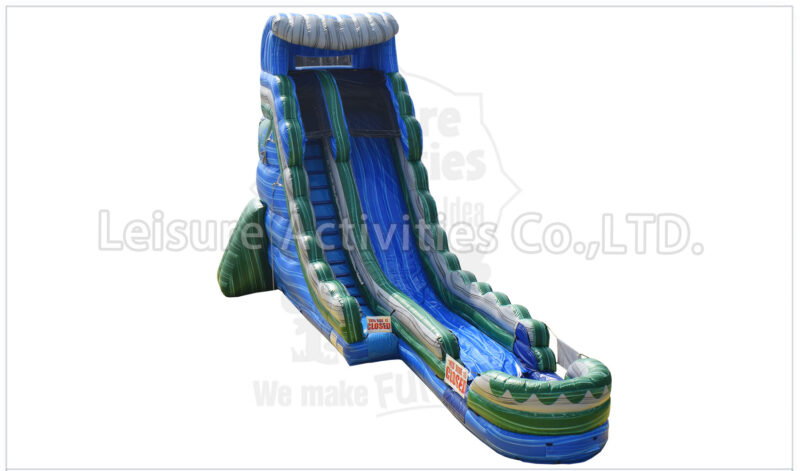 22ft volcano single lane water slide marble red ii rpl (copy)