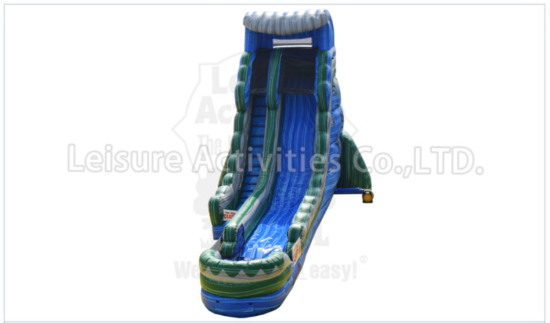 22ft volcano single lane water slide marble red ii rpl (copy)