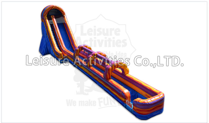 24ft single lane slip n slide marble blue pl