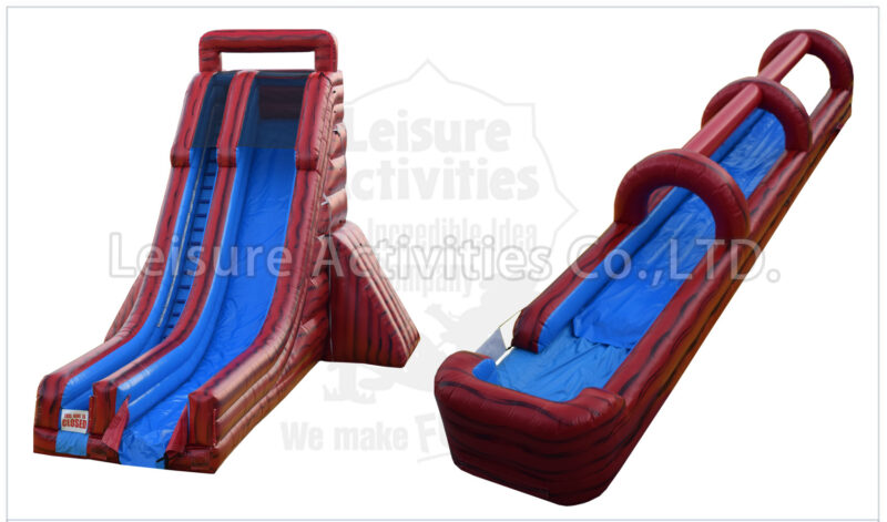 26ft single lane slip n slide marble red sl (copy)