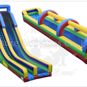 26ft single lane slip n slide marble red sl