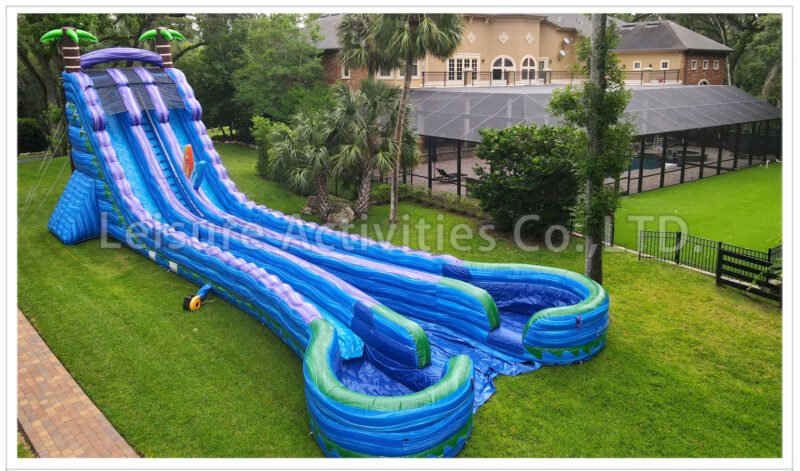 40ft volcano double lane slip n slide pl (copy)