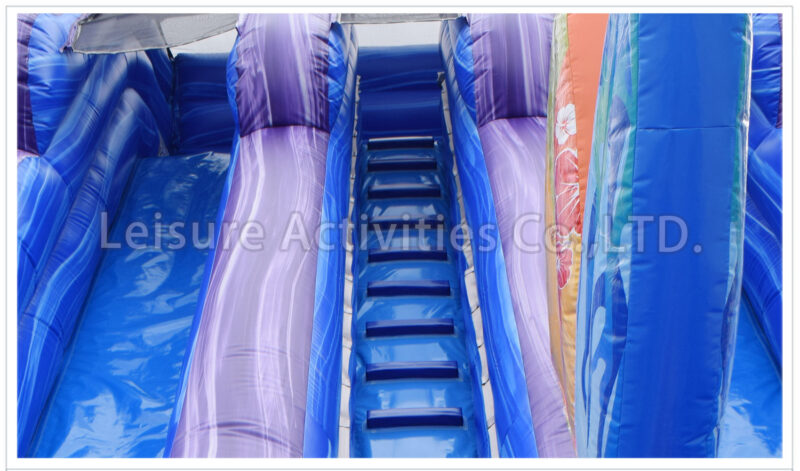 28ft premier double lane water slide pl