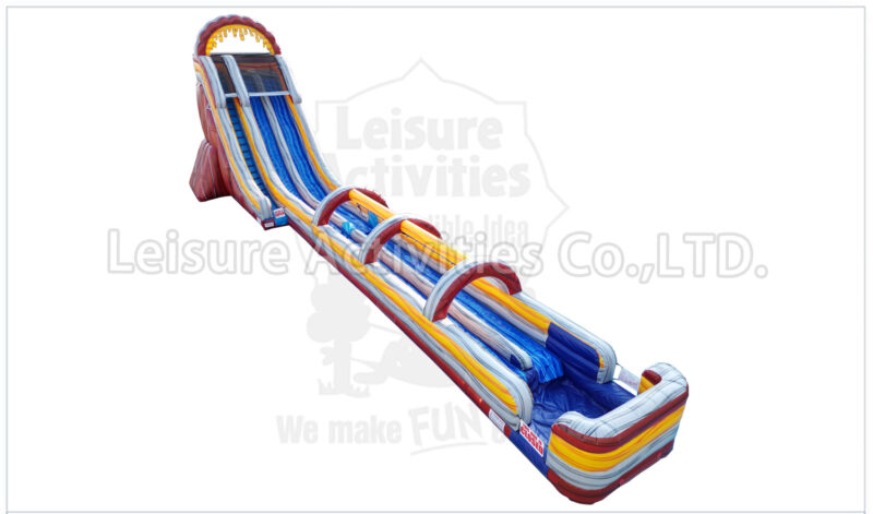 28ft volcano double lane slip n slide pl