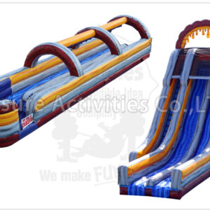 28ft volcano double lane slip n slide pl 28ft volcano double lane slip n slide pl