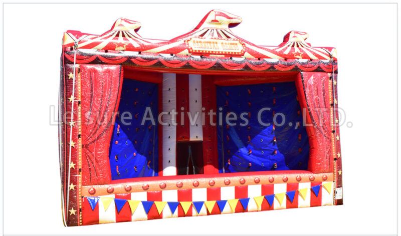 4 sided carnival games booth