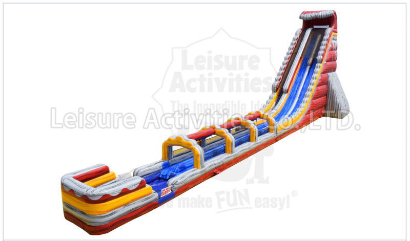 40ft volcano double lane slip n slide pl