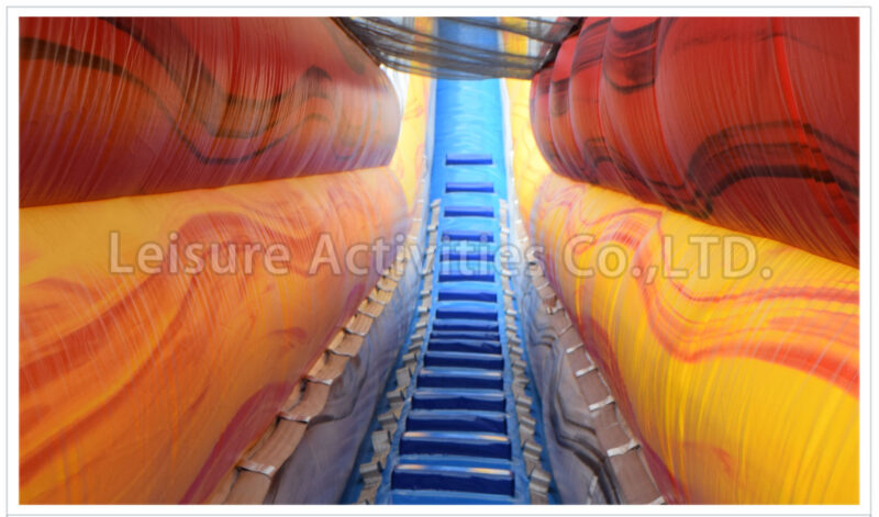 40ft volcano double lane slip n slide pl