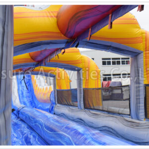 40ft volcano double lane slip n slide pl