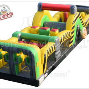 40ft caustic obstacle course