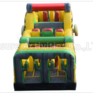 40ft caustic obstacle course