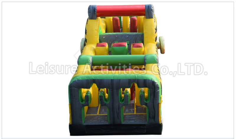 40ft caustic obstacle course