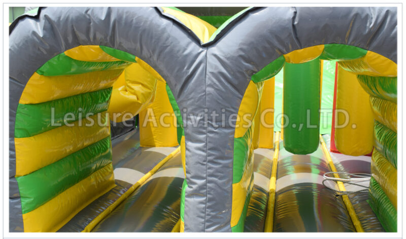 40ft caustic obstacle course