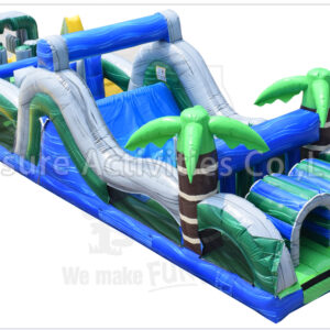 40ft obstacle course ii tropical 40ft obstacle course ii tropical