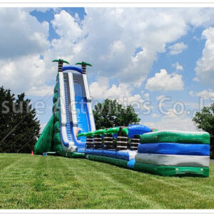 40ft tropical single lane slip n slide pl