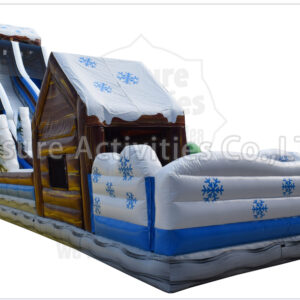 35ft alpine tubing double lane slide