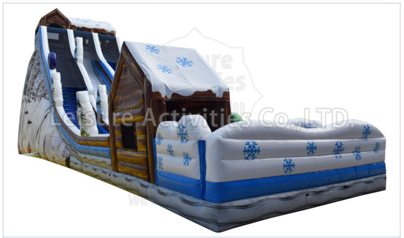 35ft alpine tubing double lane slide