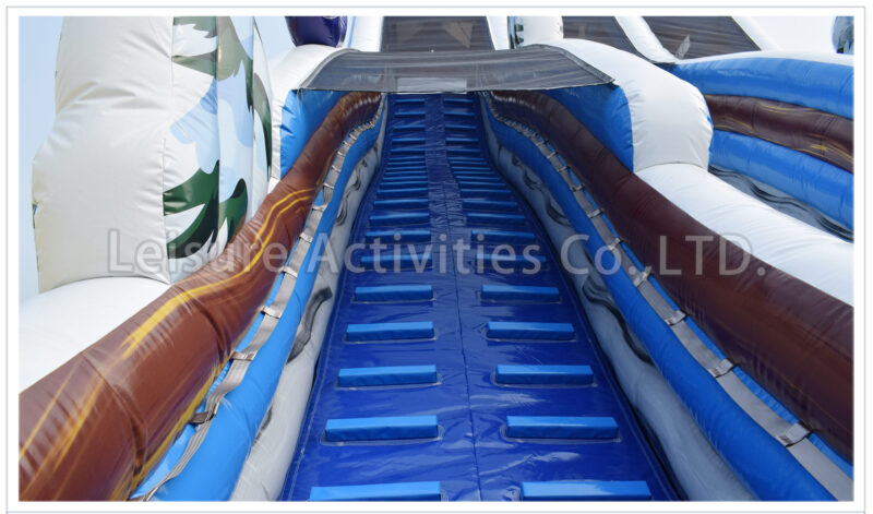 35ft alpine tubing double lane slide