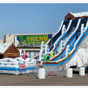 35ft alpine tubing double lane slide