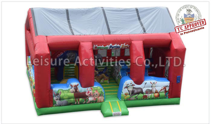 barnyard petting zone