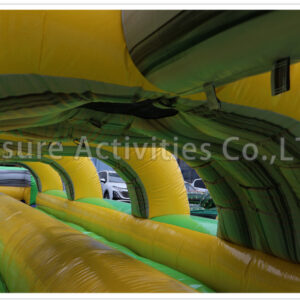 caustic foam double lane slip n slide sl foam machine optional