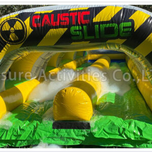caustic (foam) double lane slip n slide sl